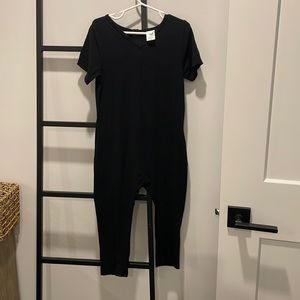 Short sleeve jumpsuit